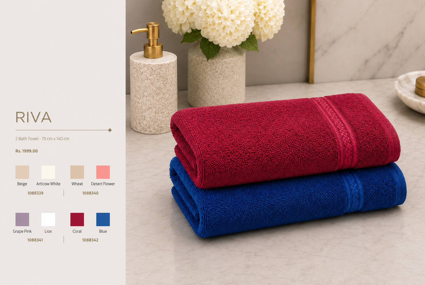 WELSPUN RIVA TOWEL