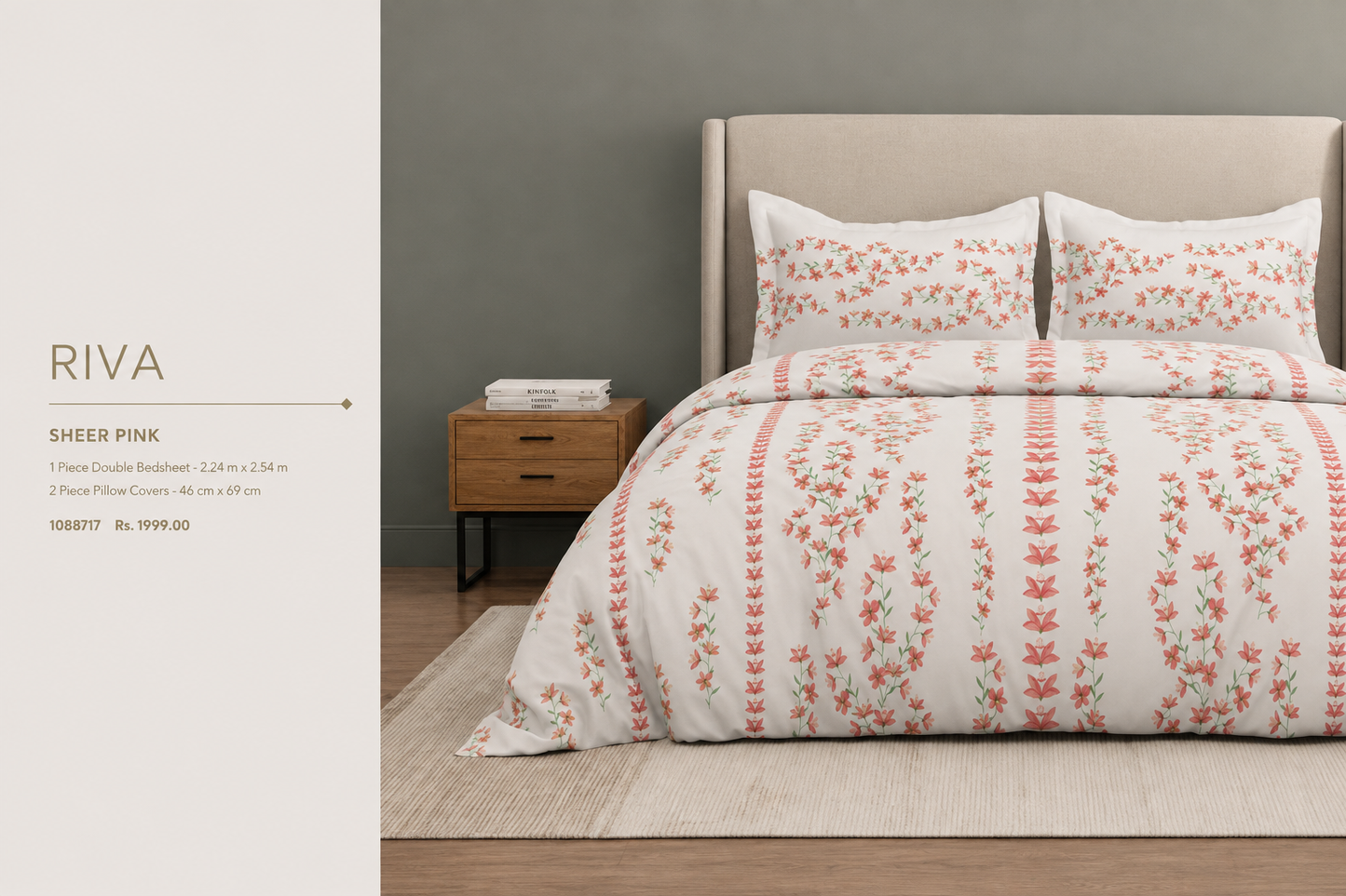 WELSPUN RIVA BEDSHEET