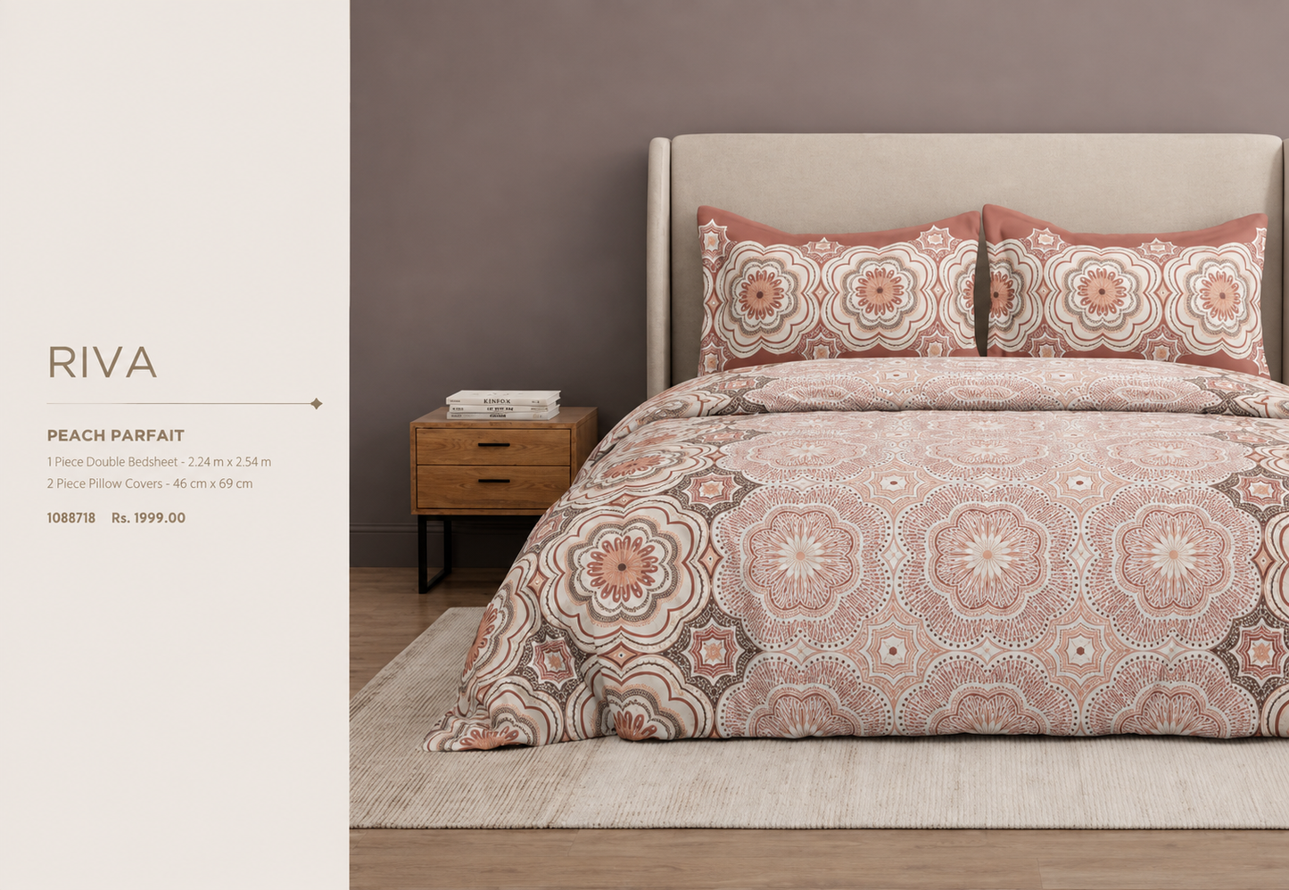 WELSPUN RIVA BEDSHEET