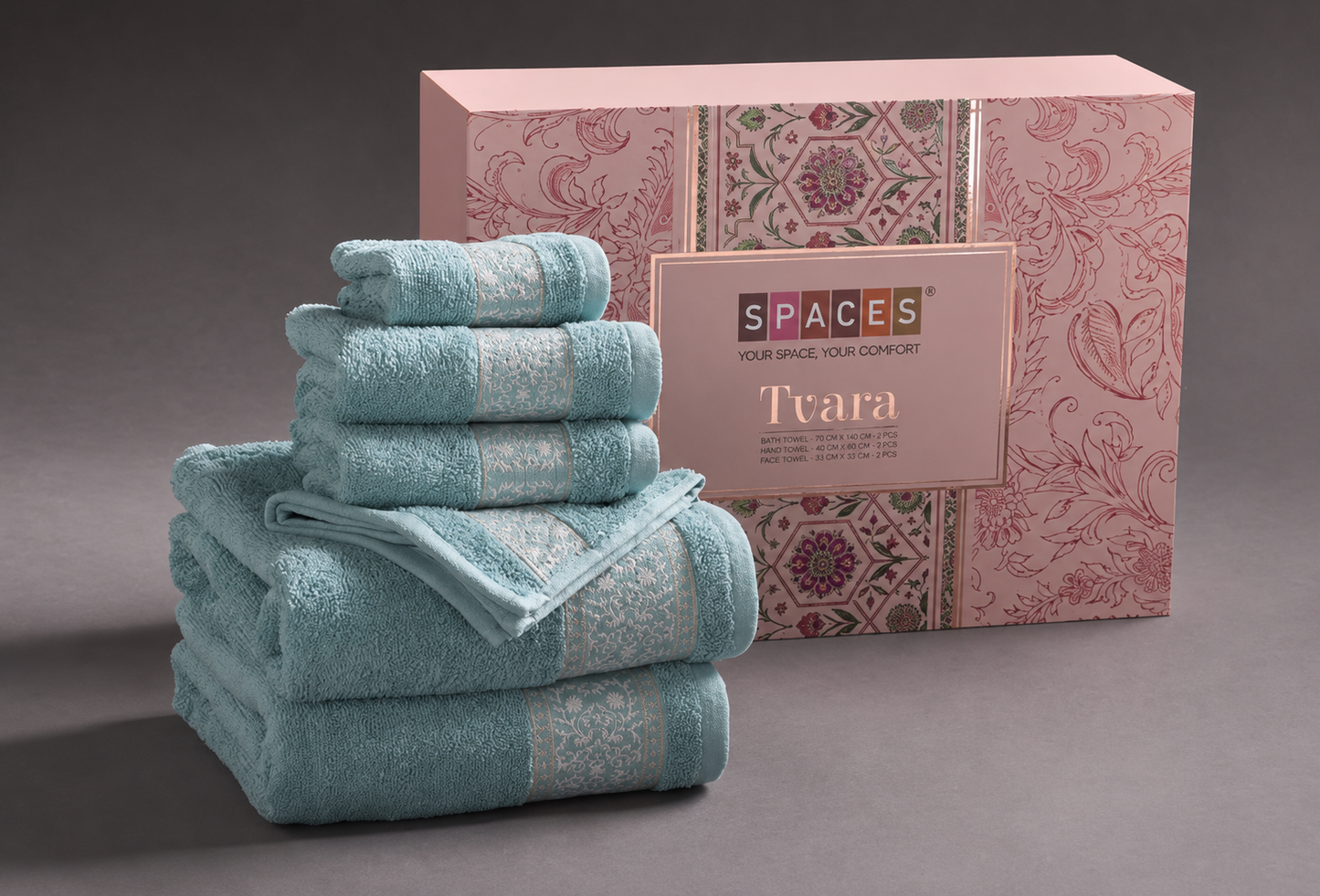 SPACES TVARA TOWELS