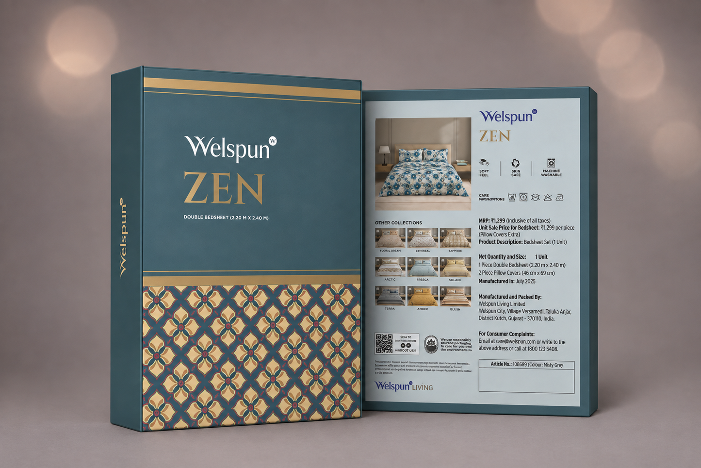WELSPUN ZEN BEDSHEET