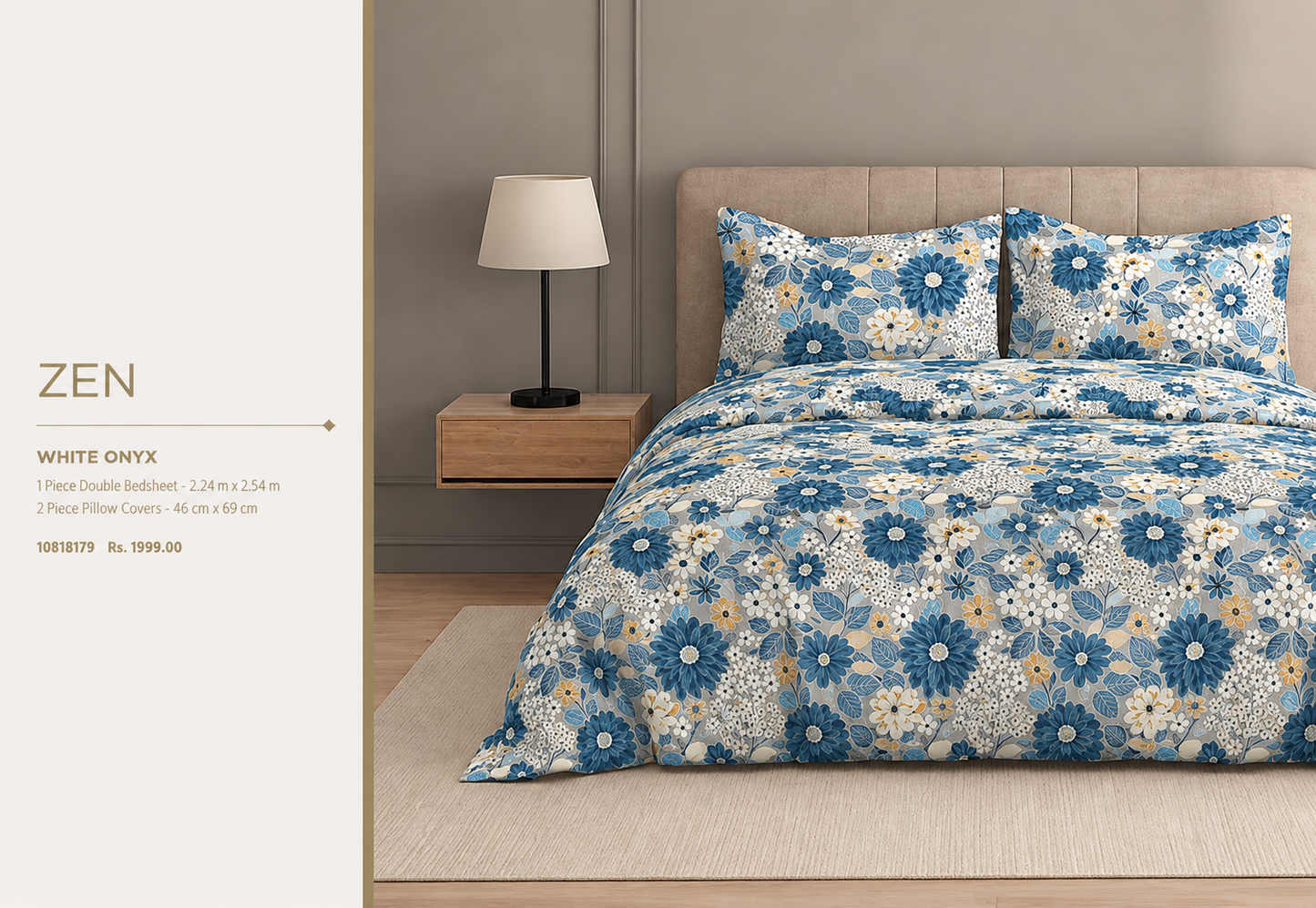 WELSPUN ZEN BEDSHEET
