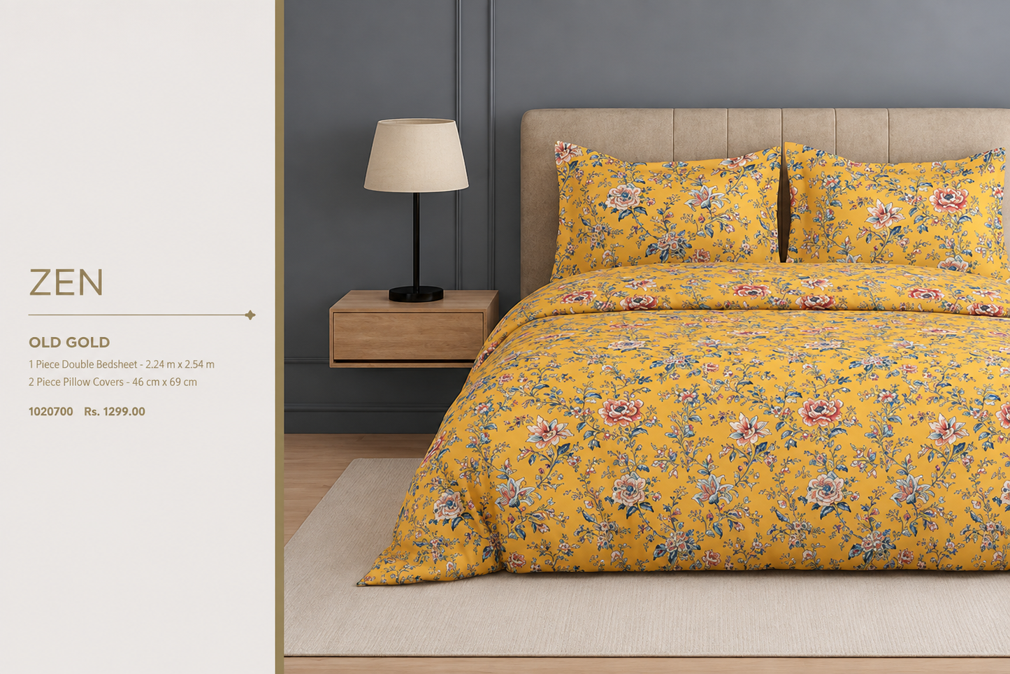 WELSPUN ZEN BEDSHEET