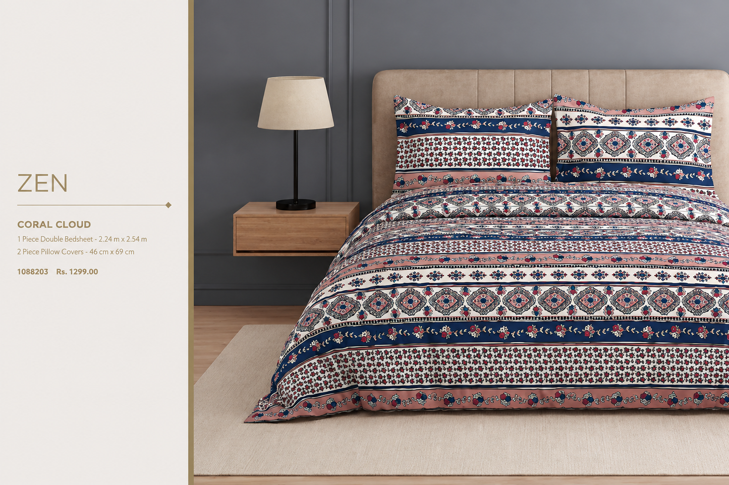 WELSPUN ZEN BEDSHEET